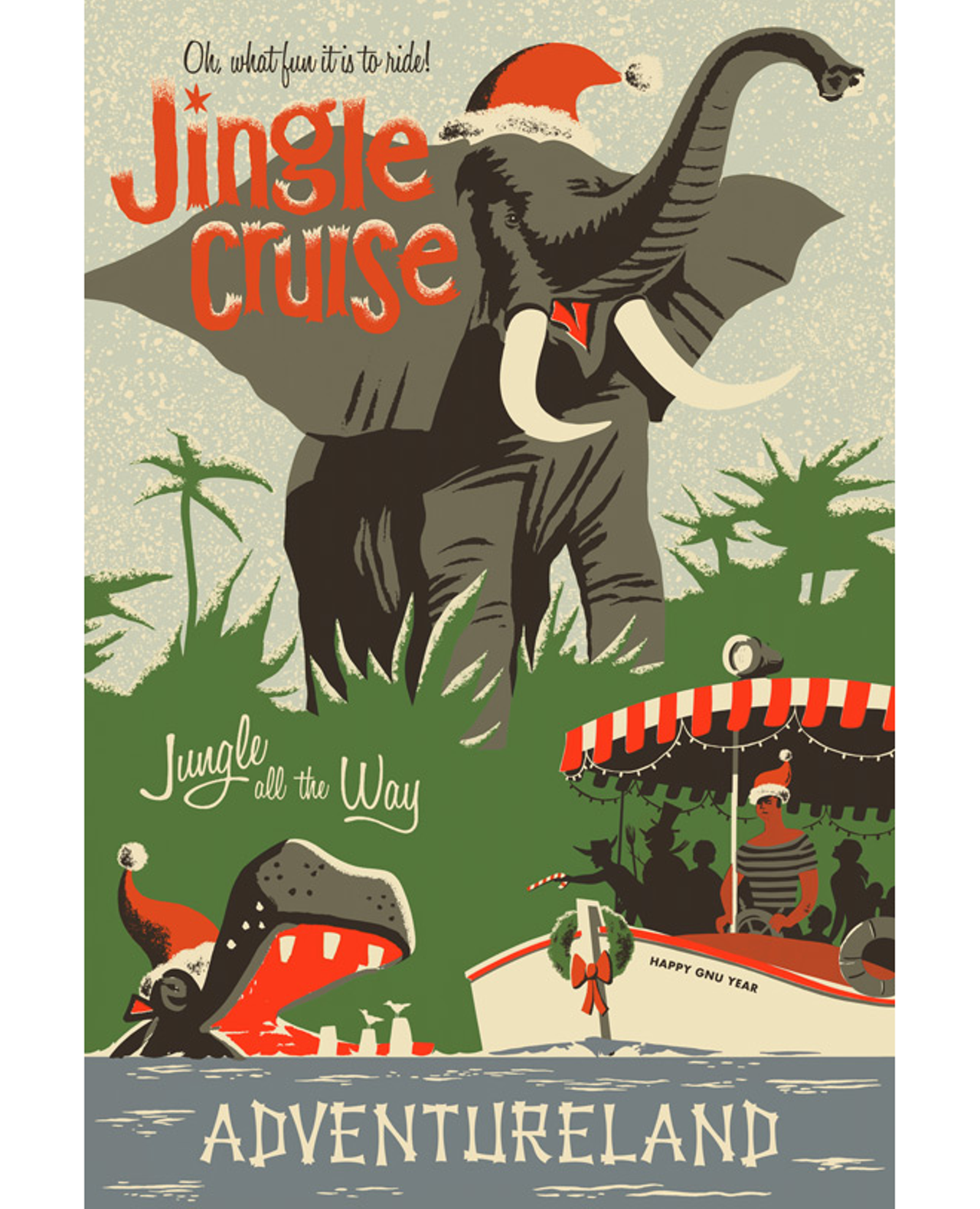 First photos of Disney's new Jingle Cruise