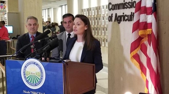 Florida Agriculture Commissioner Nikki Fried continues to float 'hunch' that Gov. Ron DeSantis secretly caught COVID-19 last year