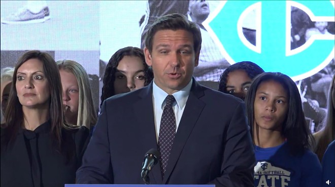 Florida Gov. Ron DeSantis signed a bill barring transgender athletes in high school and college from competing among their fellow women and girls.