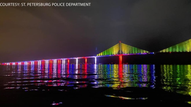 Florida is moving against Pride displays on state bridges.