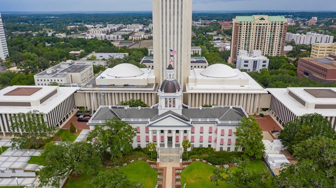 The Florida state capitol.
