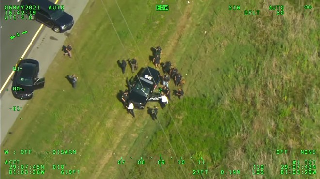 WATCH: Florida man crashes one stolen police car, steals another during 60-mile-long chase