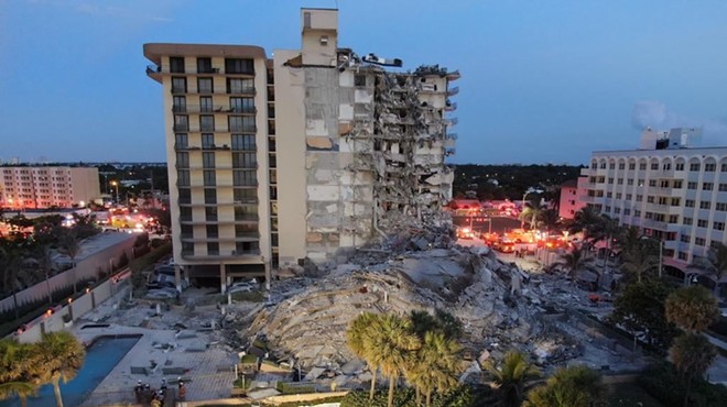After a building collapse in Surfside, Florida, families of residents are praying for good news.