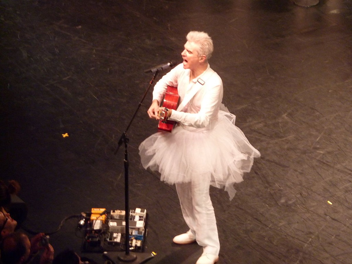 David Byrne at London's Festival Hall, April 2009