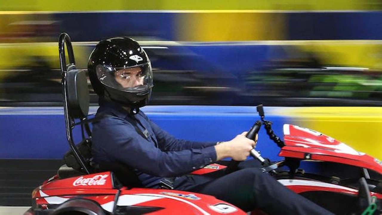 I-Drive NASCAR Indoor Kart Racing5228 Vanguard St., 844-437-4831, idrivenascar.comThis indoor go-kart race facility isn't just for the little ones &#150; big kids will also enjoy racing the environmentally friendly electric carts around the half-mile track at up to 45 miles per hour.Photo via Orlando Sentinel