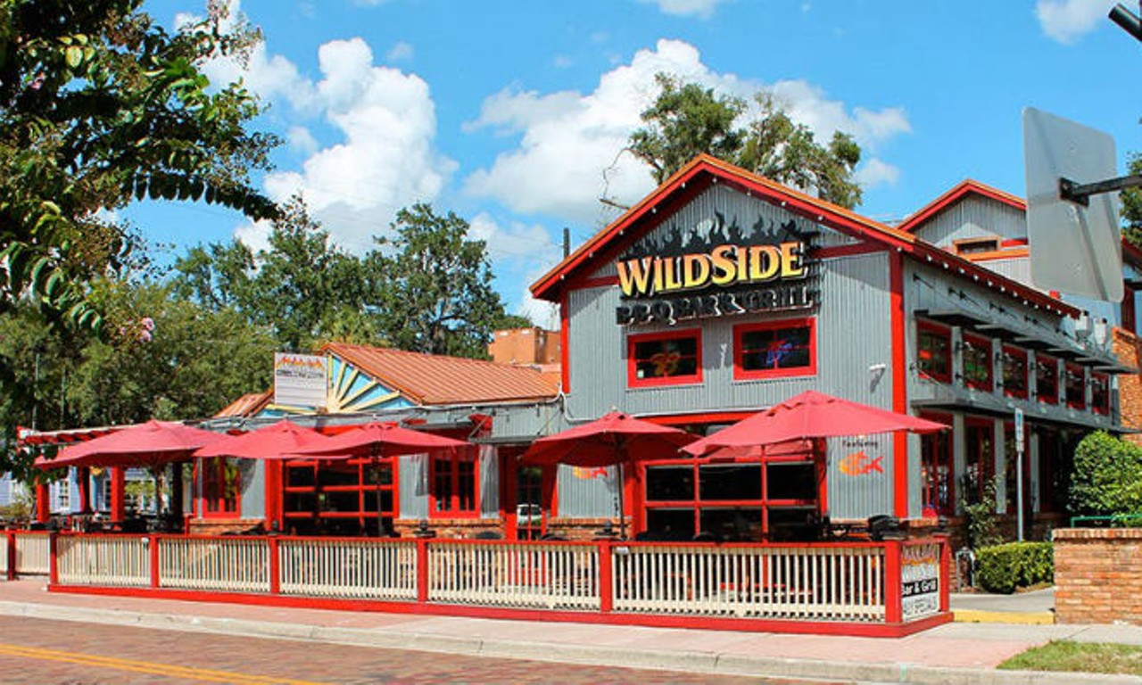Wildside BBQ and Grill
700 E Washington St
Orlando, FL 32801
We can&#146;t think of anything better than a little quality time with BBQ, beer and your best bud. Get all of this in one sitting at this downtown bar and grill. 
Photo via Wildside BBQ and Grill