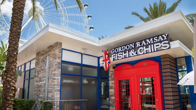 Gordon Ramsay Fish &amp; Chips is now open at Orlando's Icon Park