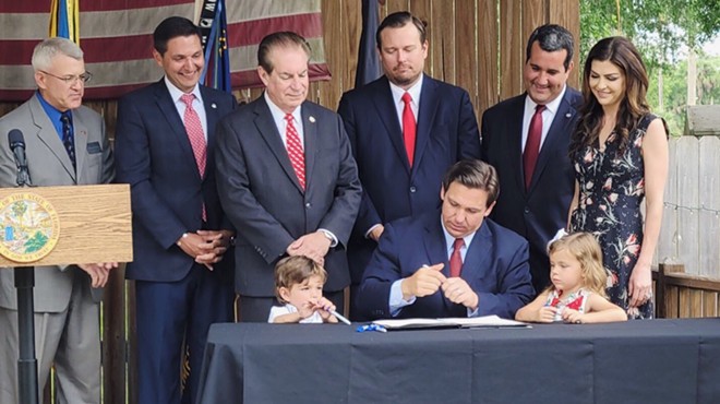 Florida Gov. Ron DeSantis signs a budget that includes some hefty cuts to Central Florida programs.