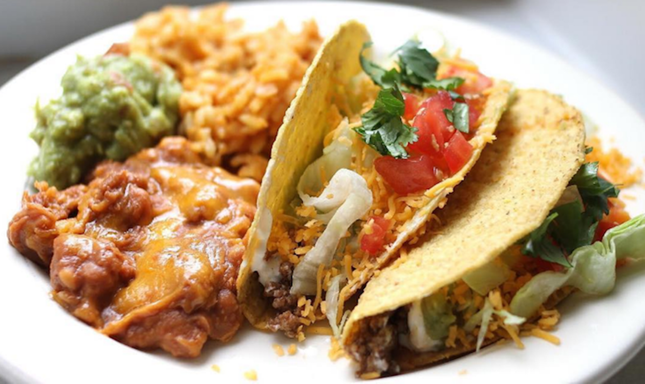 Azteca D&#146;Oro
11633 University Blvd, Orlando, (407) 737-8388
Lunchtime is all about easy, cheap options, and Azteca D&#146;Oro has them. For $7.95, you can get three tacos, or spare a dollar more and get all you can eat. 
Photo via  aztecadorowest/Instagram