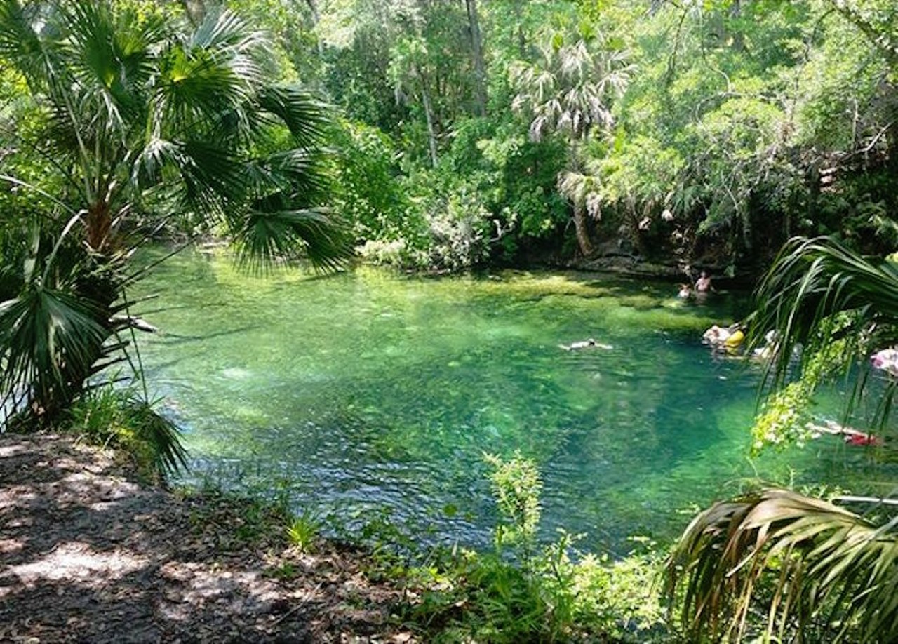 Blue Springs
2100 W. French Ave., Orange City | Distance: 50 minutes
Blue Springs is the biggest spring on the St. John&#146;s River, and probably not a stranger to many Orlando residents. It&#146;s best known for manatee viewing, but if you&#146;ve got a scuba license, you should definitely check out the underwater cave lingering about 100 feet below the surface.
Photo via suzica27/Instagram