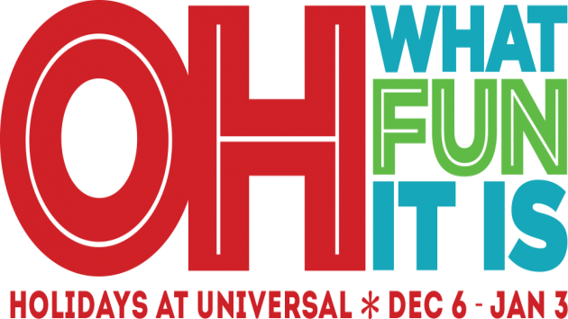 Holidays At Universal * Dec 6 - Jan 3