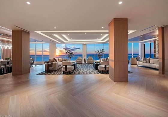 Hot dog tycoon Dick Portillo puts his beachfront Florida penthouse on the market