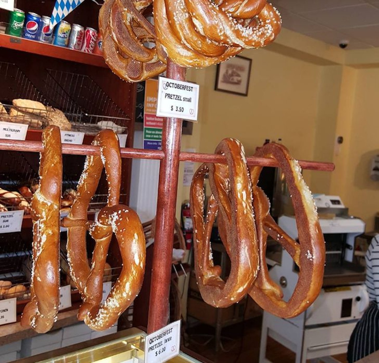 3:26 p.m. German Backhaus
1213 N. Orange Ave., Sat & Sun: 8 a.m. - 6 p.m.
What to order: Obtain a pretzel
Get some starch in your system as you turn the first corner in your walk down Inebriated Lane before you head up to Alden Road for your next stop.
Photo via backhausorlando/Instagram