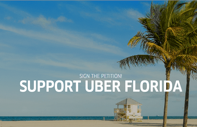 Since public transportation is terrible in Orlando, you really should sign this ridesharing petition