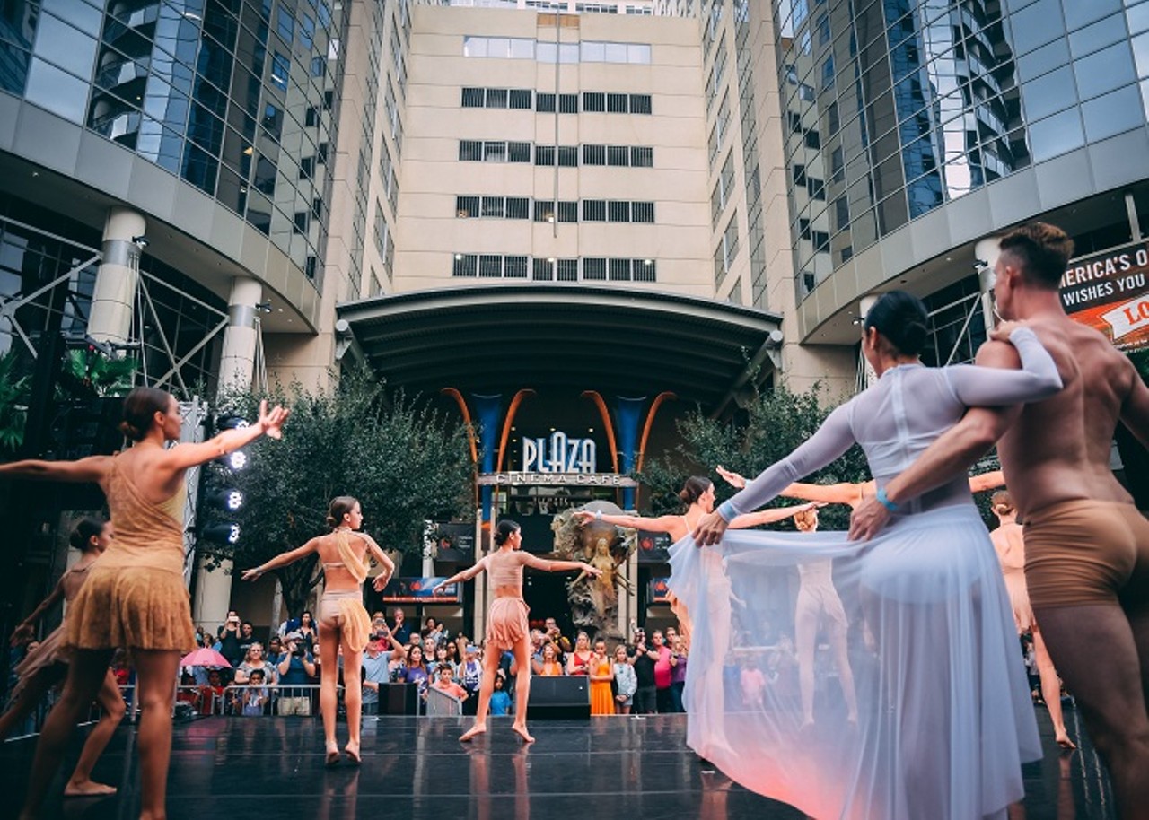 A ballet performance from Aretuza's Ballerina Project , photo  by Charles Schuett , via Creative City Project