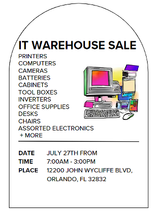 IT Warehouse Sale