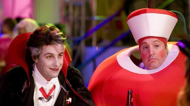Adam Sandler and Kevin James as Adam Sandler and Kevin James in 'Hubie Halloween'
