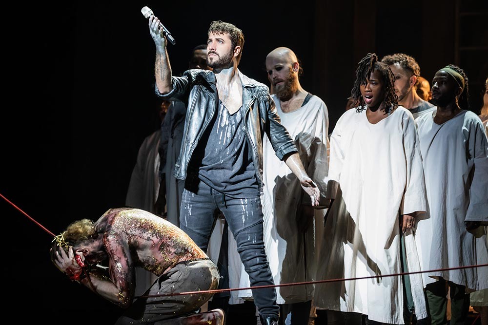 Miami native Omar Lopez Cepera stars as Judas Iscariot in the national tour of "Jesus Christ Superstar."