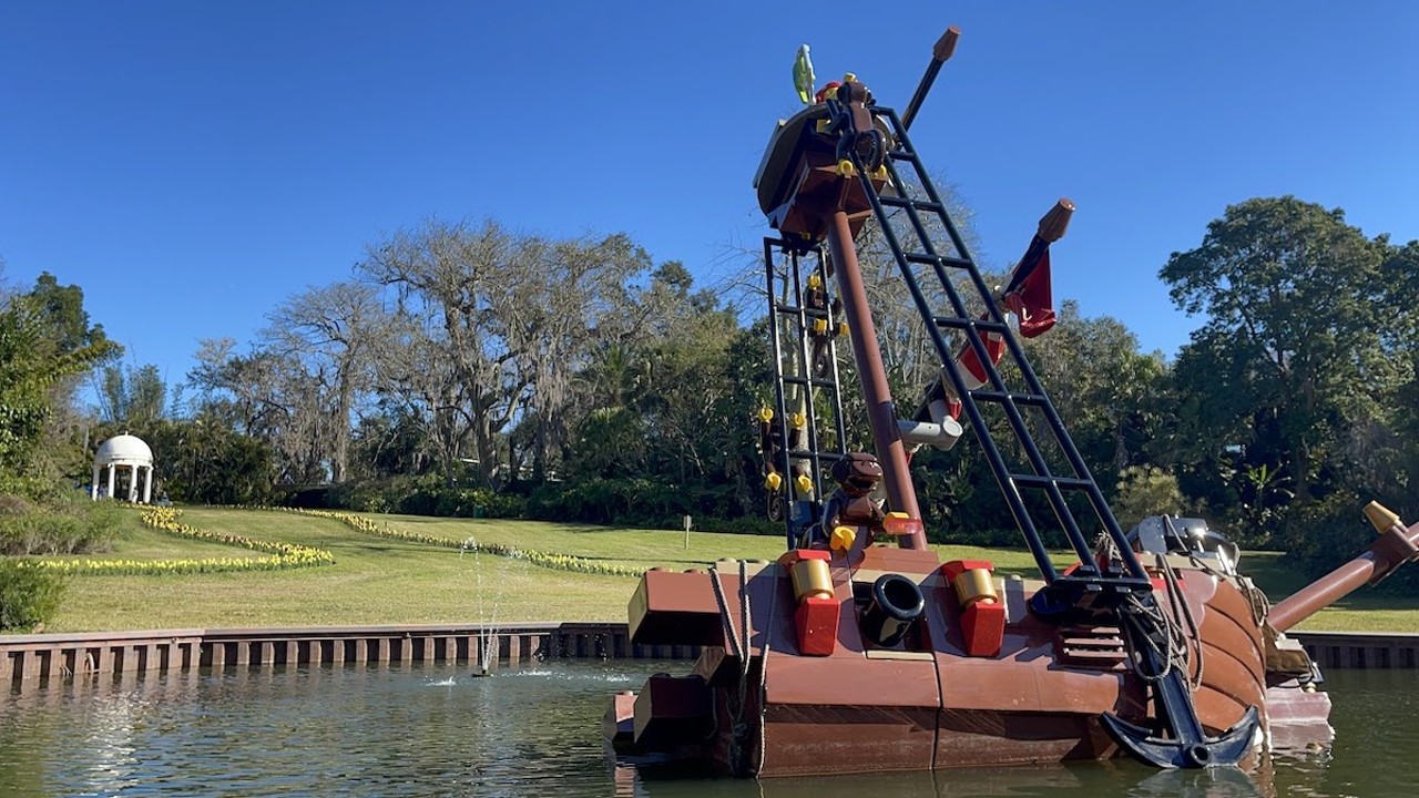Legoland's brand new ride Pirate River Quest boat ride sets sail