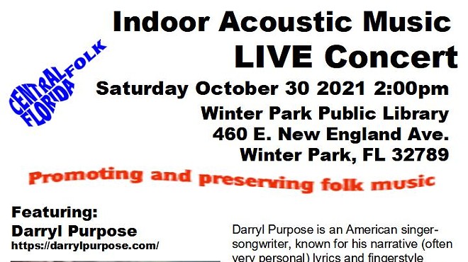 Live Indoor Acoustic Music Concert