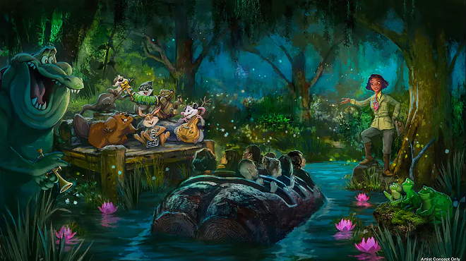 Looking forward to Disney's new deliciously musical and immersive Tiana’s Bayou
Adventure