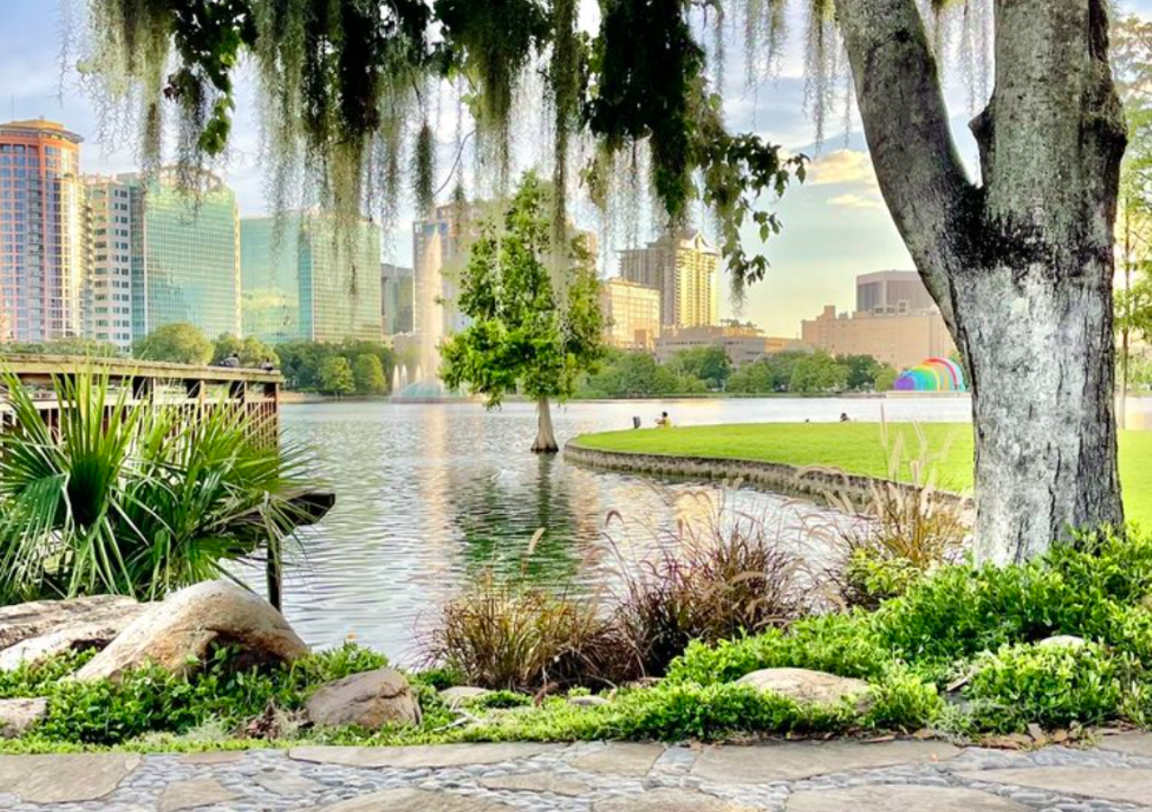 Picnic at an Orlando park
Various locations
In the heart of downtown Orlando, Lake Eola Park is a prime location for a little self-love wrapped up in a picnic basket. Or try Dickson Azalea in the Milk District, Mead Botanical Garden in Winter Park, or just plop down in the yard.