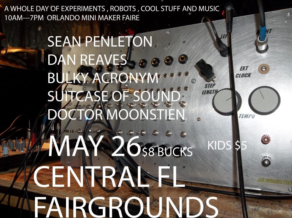 Make some noise: Music at Orlando Mini Maker Faire Saturday, May 26