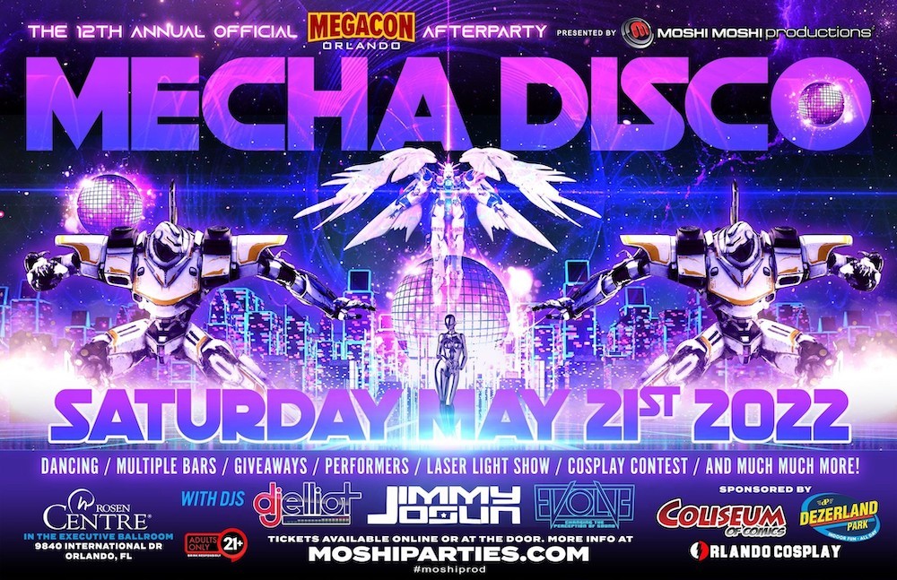 MEGACON OFFICIAL AFTER PARTY - MECHA DISCO
