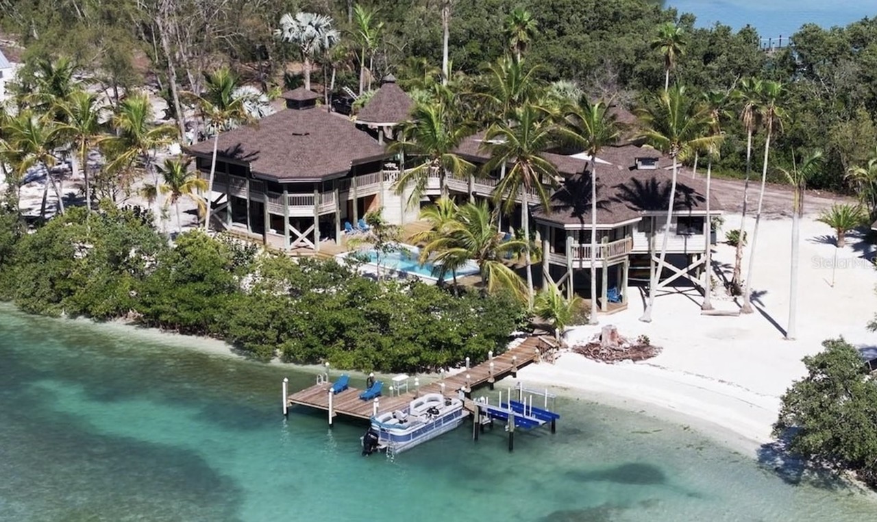'Moku,' a Polynesian-style Florida treehouse on a private island, is now for sale