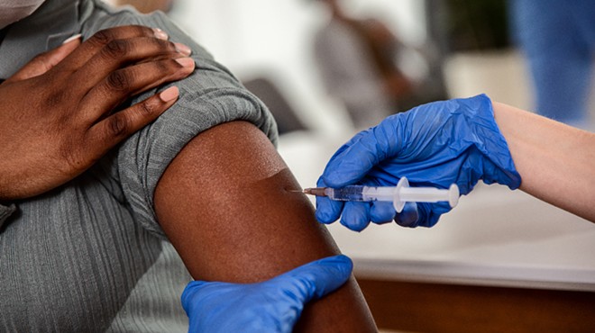 More than half of Orange County residents over the age of 16 have received at least one shot of the coronavirus vaccine.