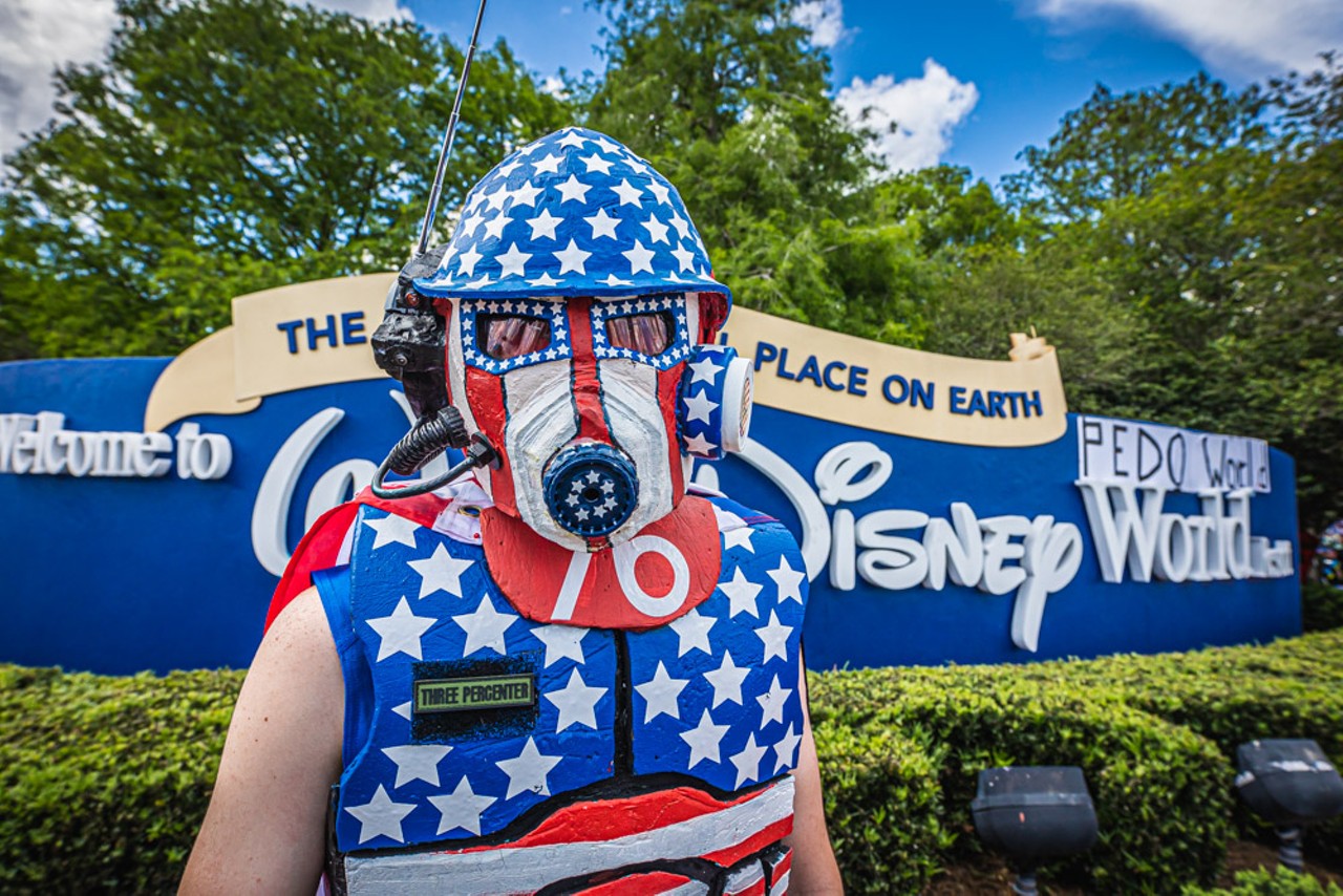 Everything we saw at Laura Loomer's Walt Disney World protest over the weekend