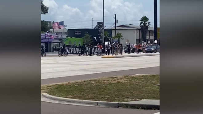 New video shows Tampa police attacking peaceful protesters on July 4