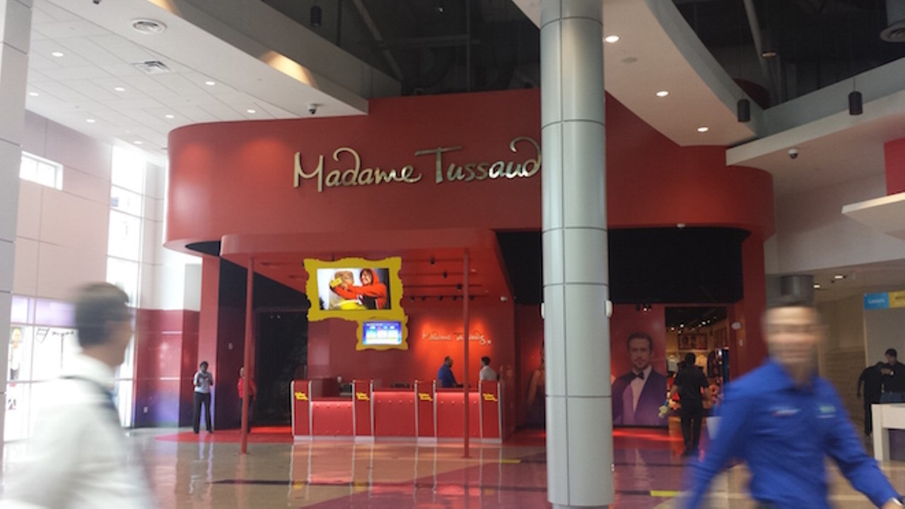 Entrance to Madame Tussaud's Wax Museum
