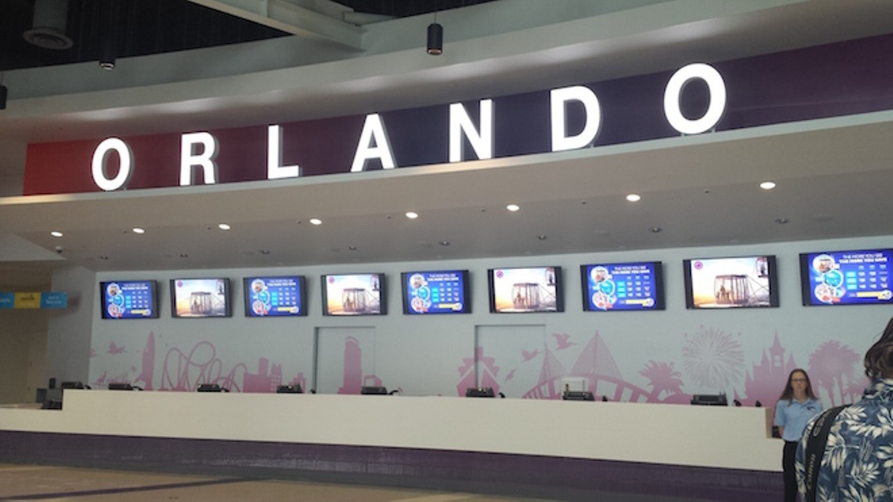 The Orlando Eye lobby