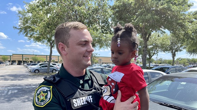 OCSO deputy meets toddler he saved from apartment fire