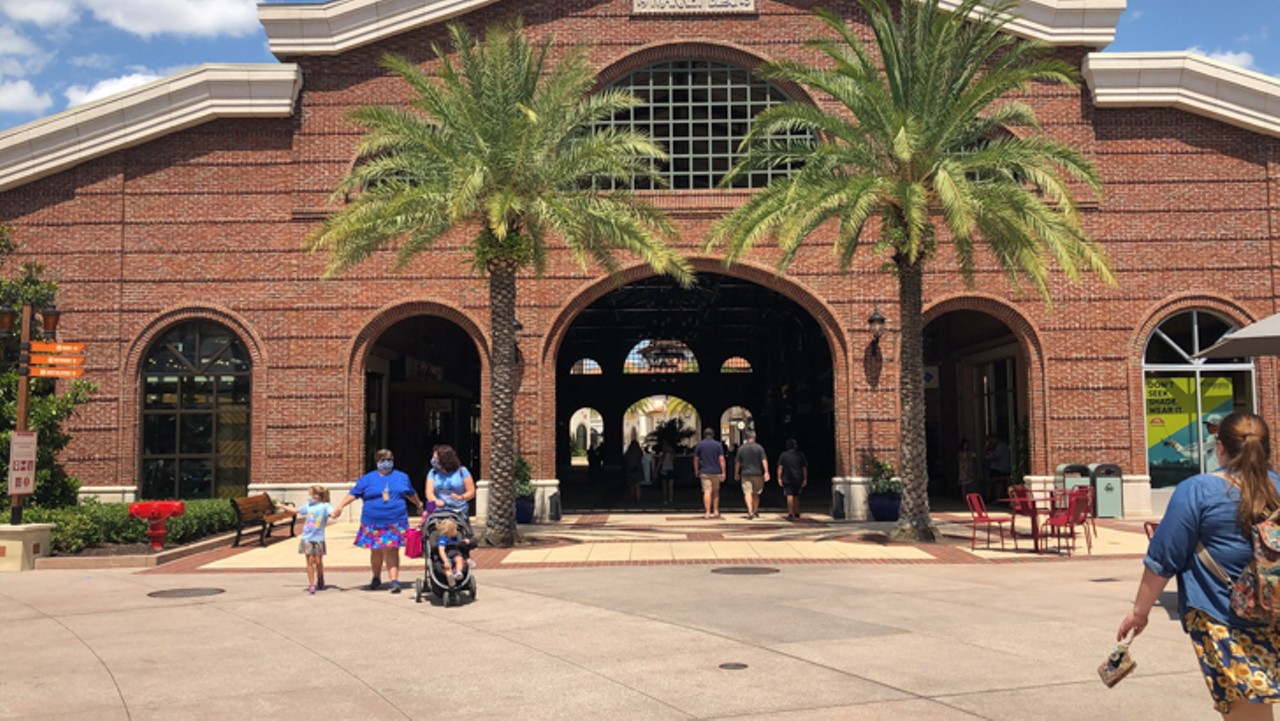 Disney Springs began partial reopening on May 20.