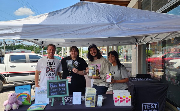 Nonprofit Largest Heart distributes fentanyl test strips in Orange County to help prevent accidental overdose.