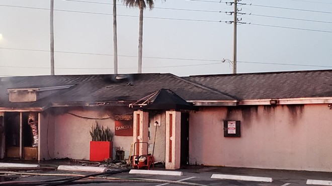 Orange County strip club Dancers Royale has suffered a devastating fire