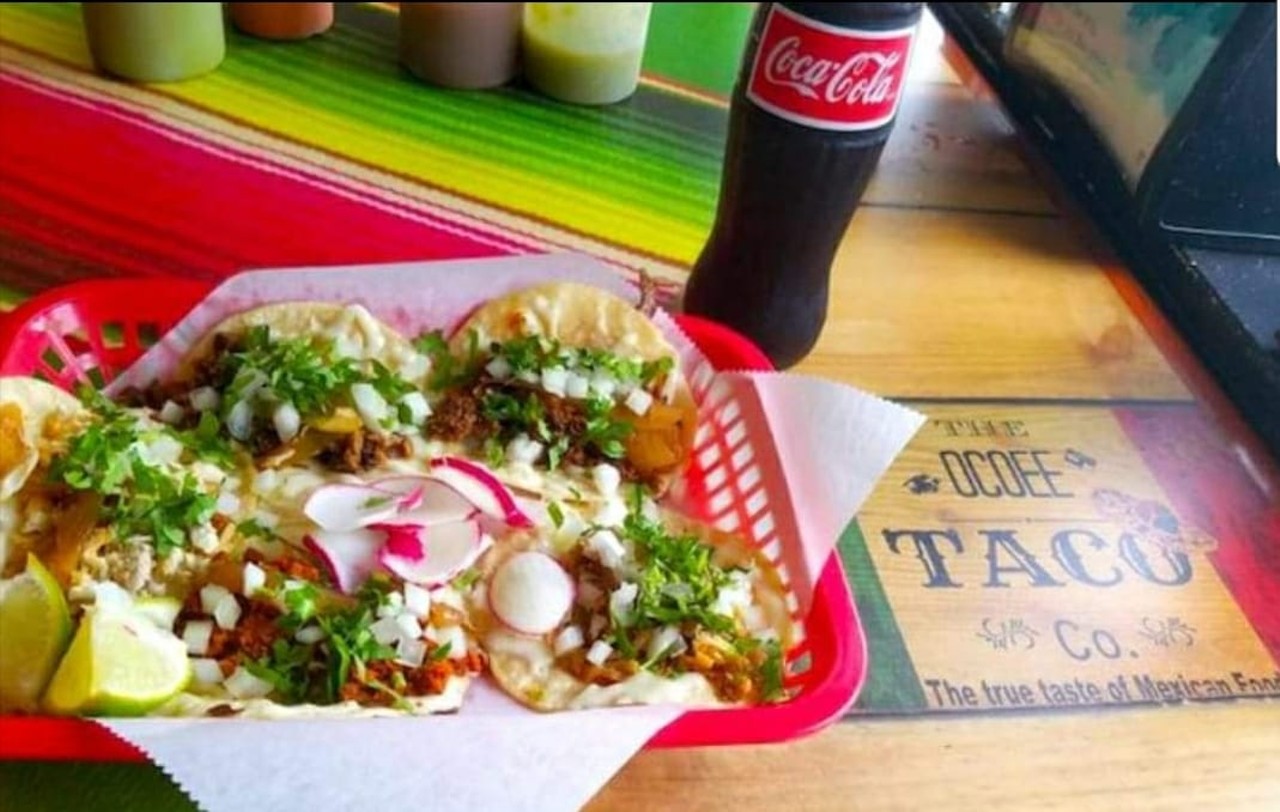 Ocoee Taco Company
40 Taylor St., Ocoee, 407- 614-2990  
Don't let the name fool you, they are more than just tacos. Their menu boasts huaraches, tortas, quesadillas and sopes. 
Photo via Ocoee Taco Company/Facebook