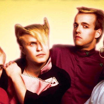 '80s faves A Flock of Seagulls play in Mount Dora on Friday.