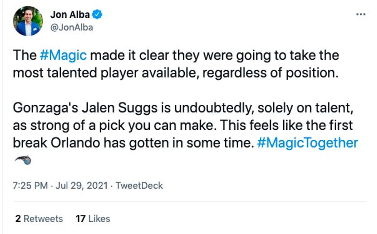 Orlando Magic fans react to team's incredible NBA draft night