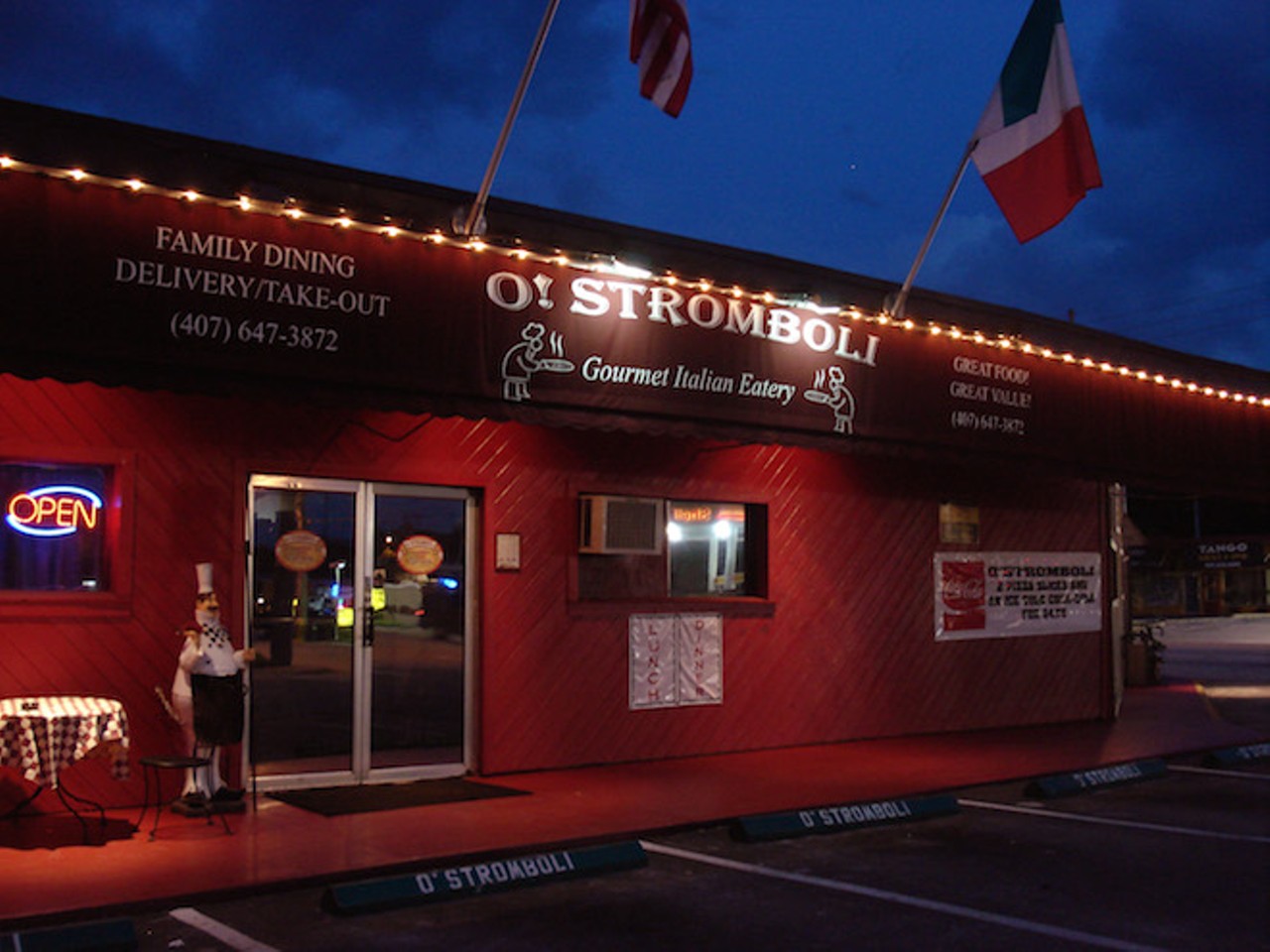 O Stromboli for grabbing a slice before heading to Redlight Redlight.via