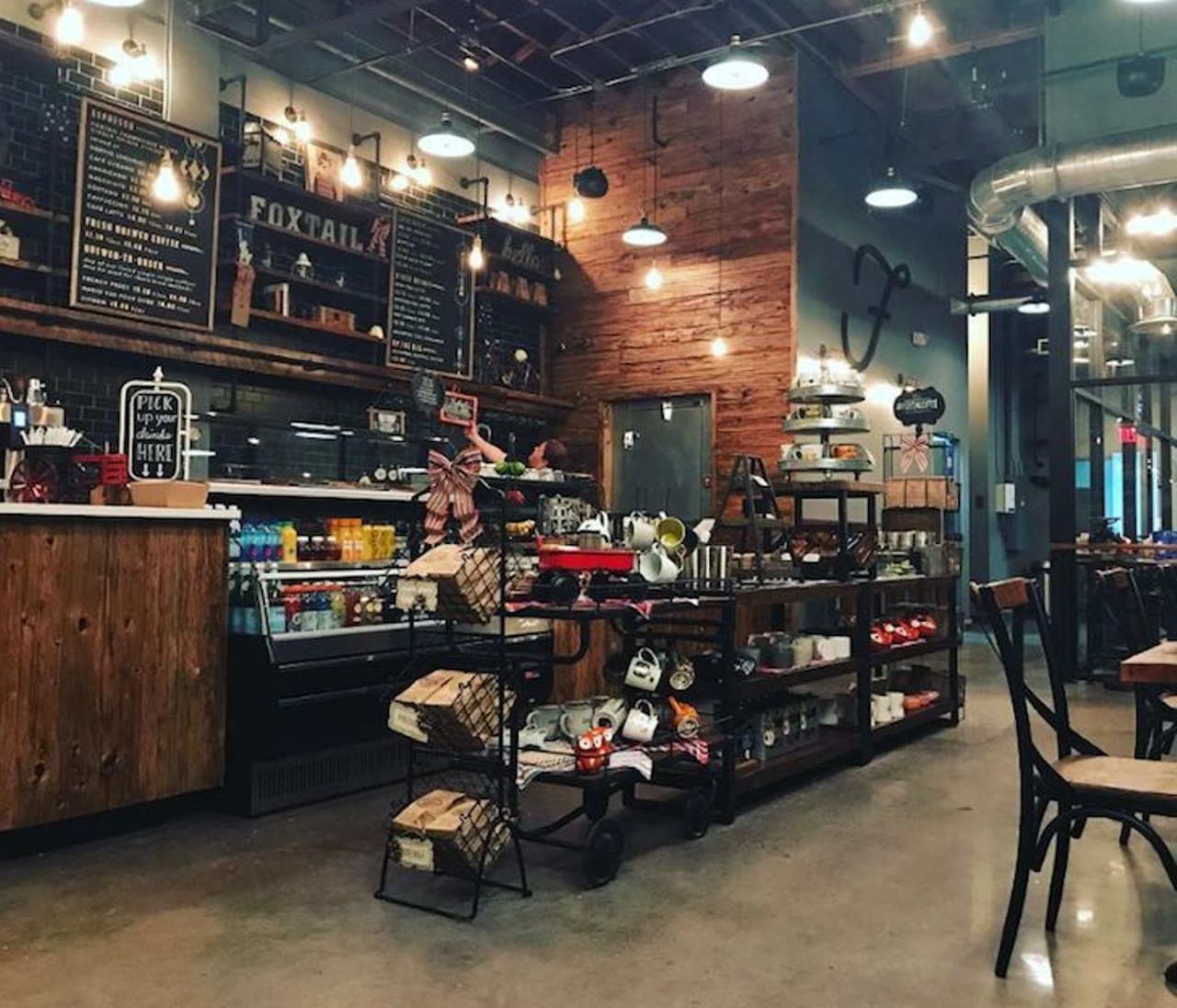 Foxtail Coffee Co. 
Address: 1282 N. Orange Ave., Winter Park, 407-951-7931 
From the tiniest cortadito to the showiest siphon brew, Foxtail imbues its coffee with an appropriate level of drama. It&#146;s reflected in the space &#150; between the exposed ductwork of the soaring ceiling and the polished concrete of the floor, Foxtail is appointed with marble counters, brass lighting fixtures, black subway tile, reclaimed barn wood, and a dozen other exquisite finishes and fixtures. Foxtail roasts their own beans, and they serve the expected espresso drinks, as well as cold brew, pour-overs, presses and siphons; less expectedly, they offer as many as six different cold brews on tap, with at least one nitro at all times. 
Photo via foxtailcoffeeco/Instagram