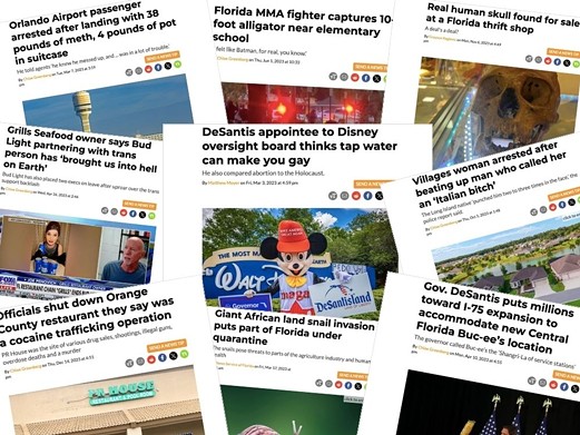 Orlando's 25 most WTF news stories of 2023