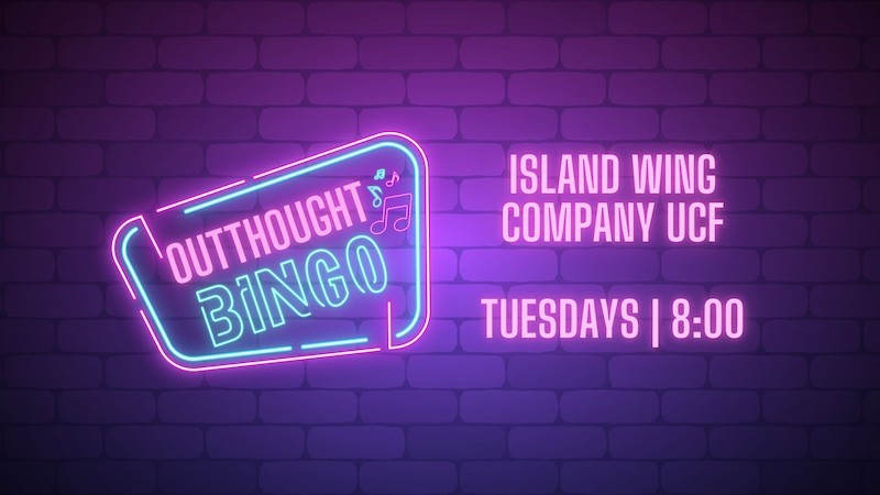 Get ready to test your music knowledge and have a blast at our Outthought Music Bingo event!