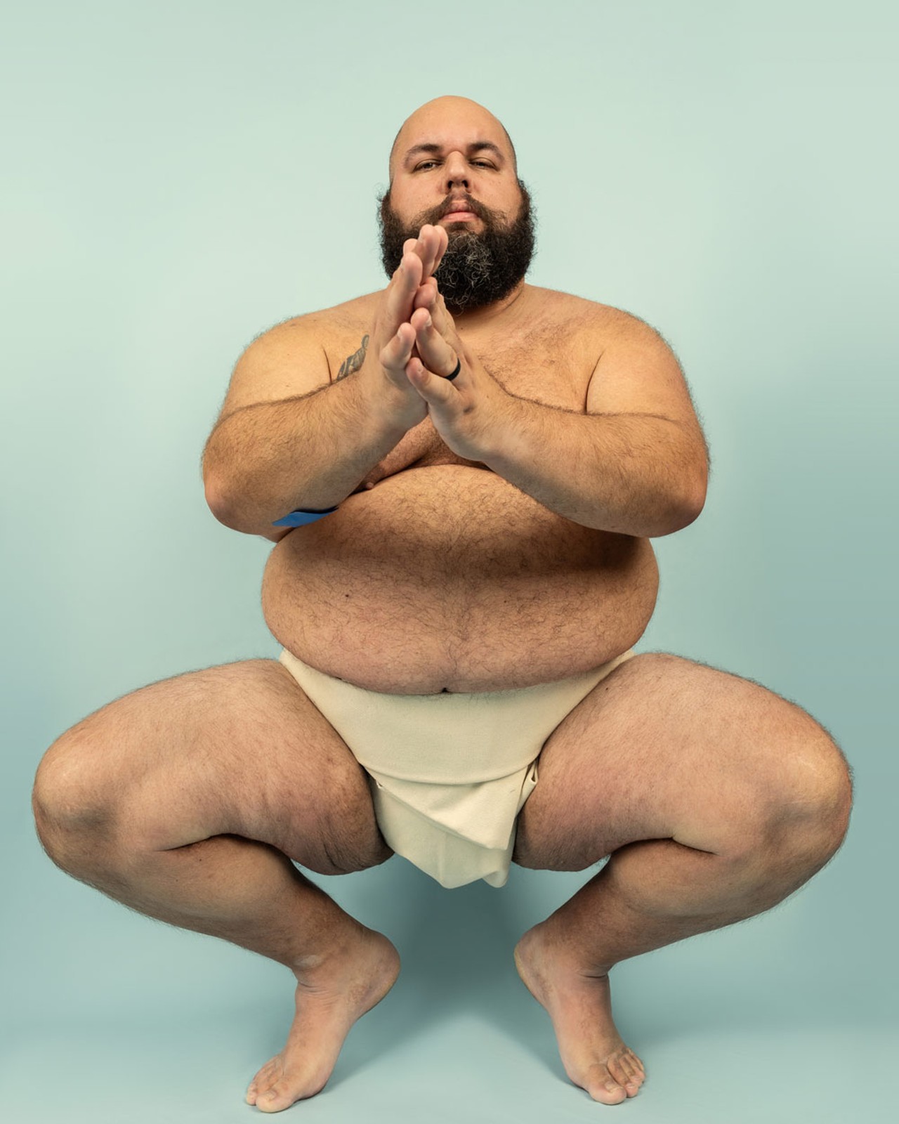 Veteran Florida Sumo Association member Alejandro Santana says one of the most important training needs in sumo sometimes comes as a shock to most outsiders: flexibility training.