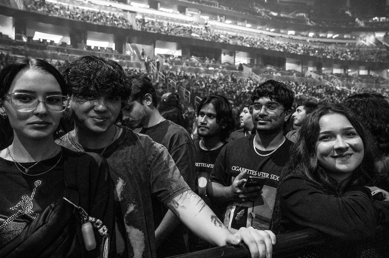 Fans at the Kia Center