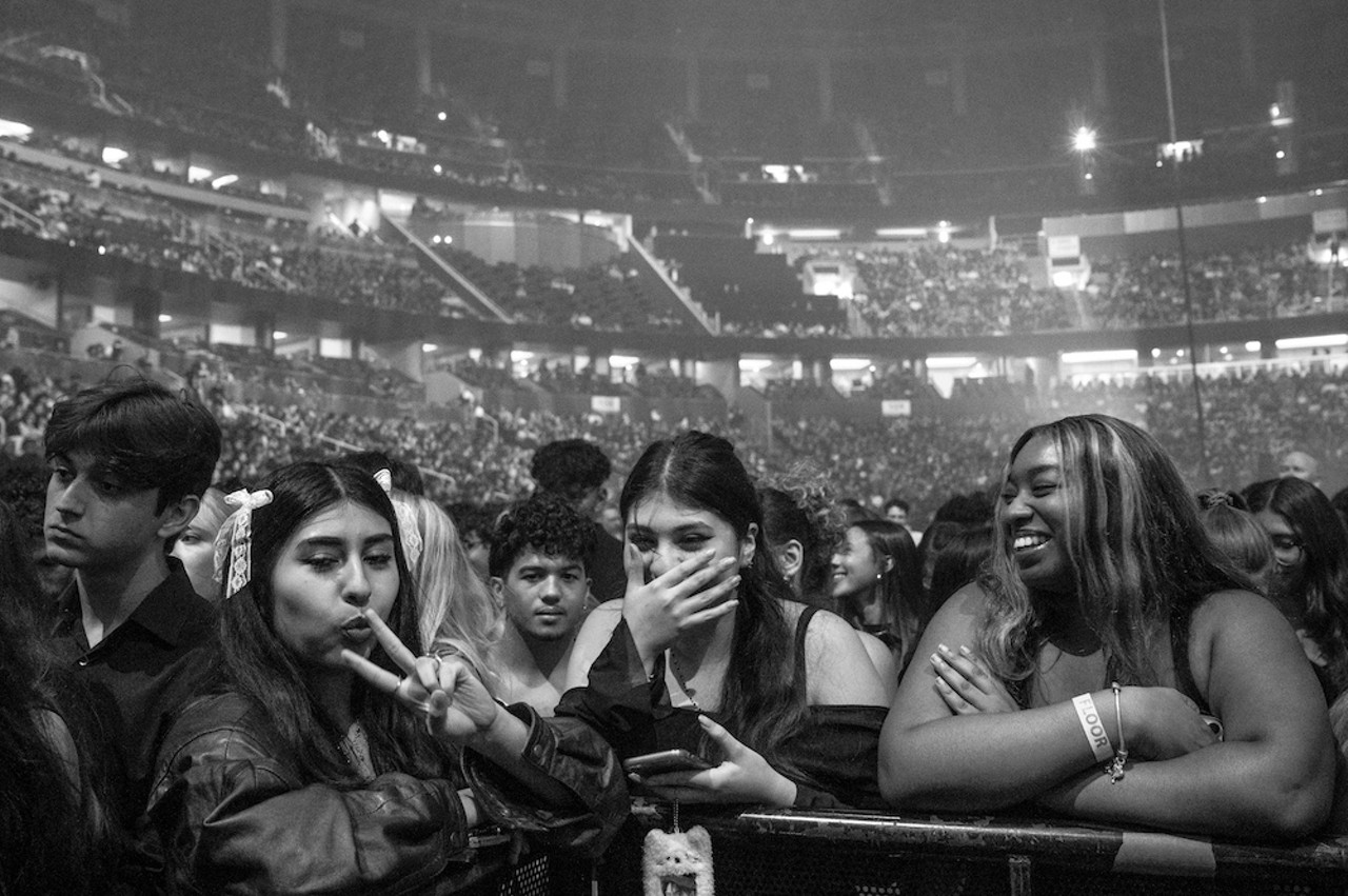 Fans at the Kia Center