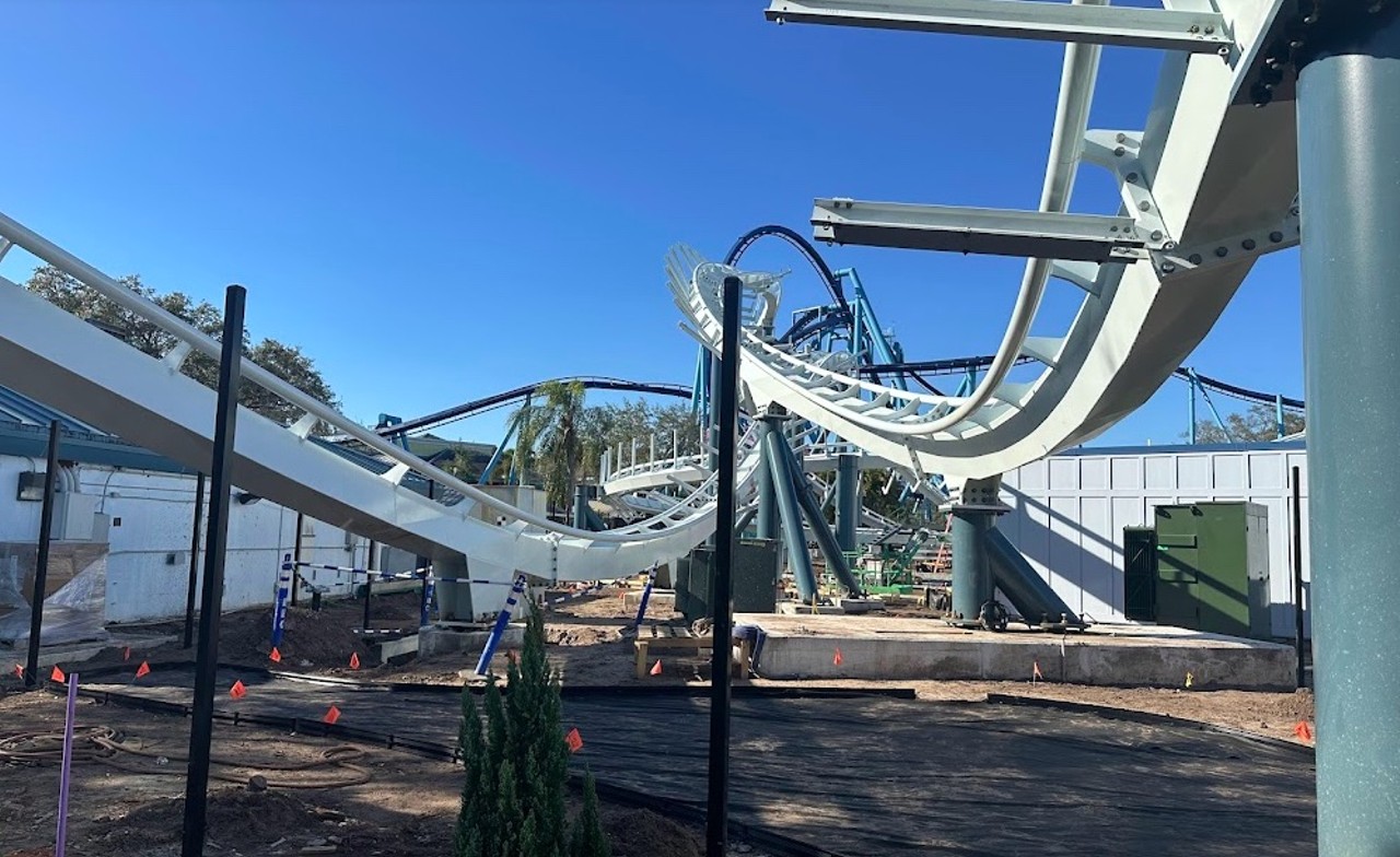 Photos First look at Penguin Trek SeaWorld s new coaster opening