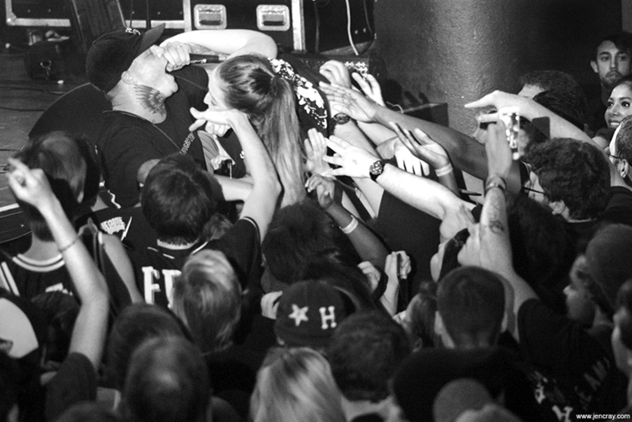 Photos from Amity Affliction, Being As An Ocean and Hundredth Trophy Eyes at the Beacham